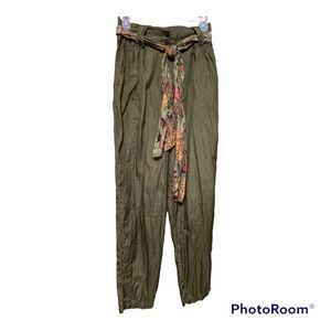 Restless Clothiers Silk High Waisted pants size L